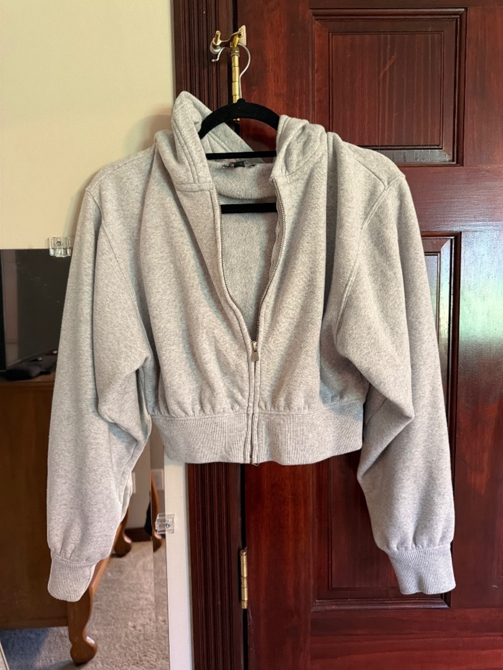 Express Cropped Hoodie